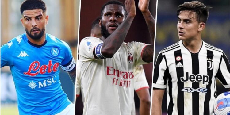 Liberi dal 1° gennaio: gli svincolati di lusso della Serie A