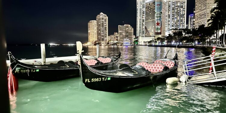 Le gondole a Miami