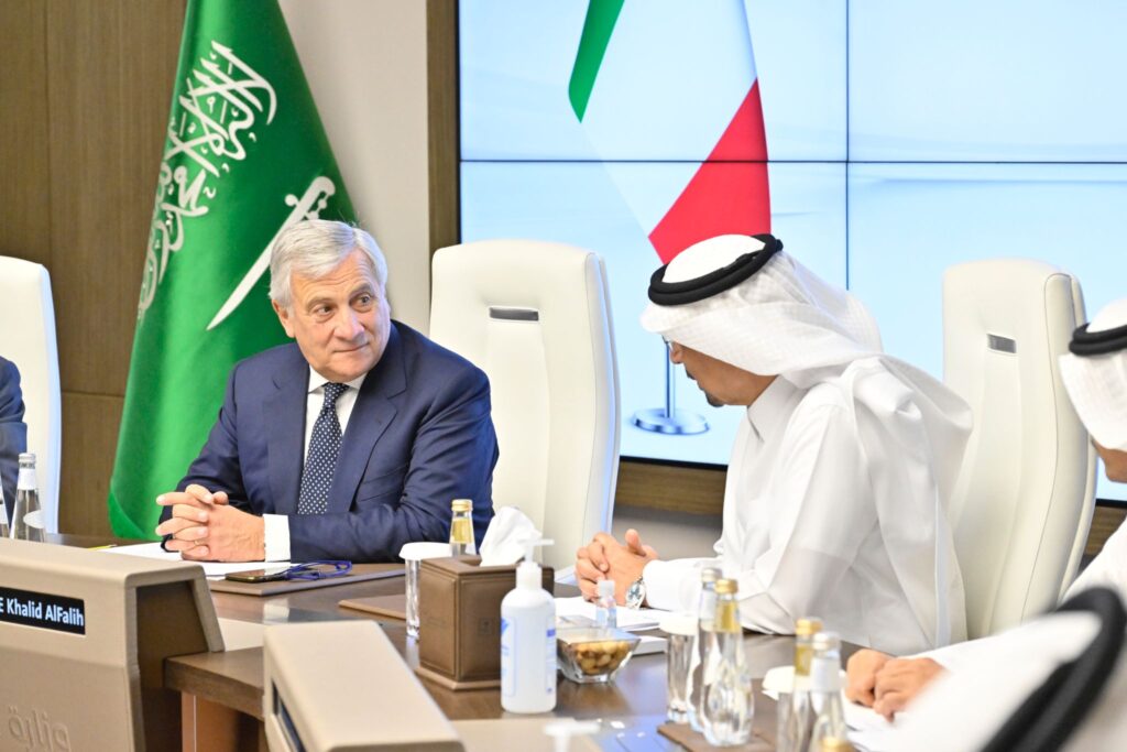 Tajani è a Riad per Gaza