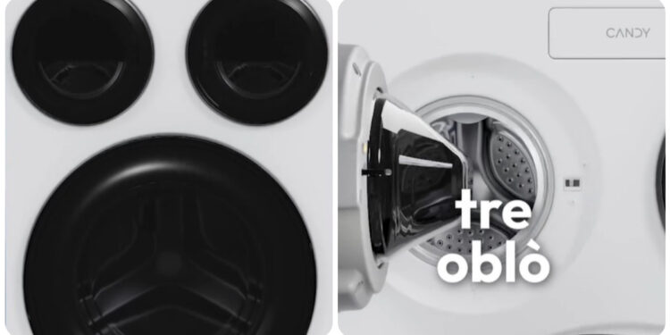 La rivoluzione del bucato ha tre cestelli: Candy MultiWash cambia tutto